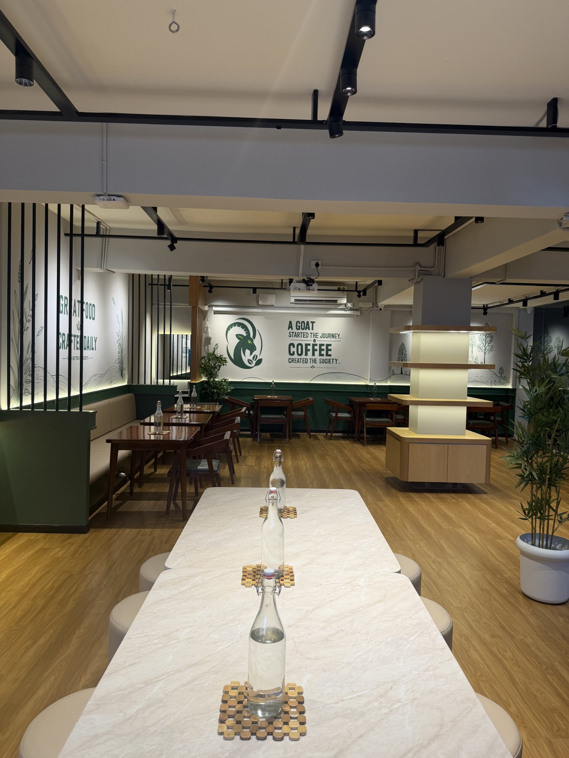 The Lean Kafe premium dining interior